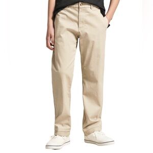 Polo Ralph Lauren Boys 14 Beige Classic Fit Chino Pants Vintage 90s